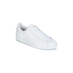 Buty adidas SUPERSTAR 80S. Białe trampki męskie Adidas, bez wzorów, bez zapięcia. Za 391,20 zł.