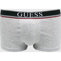 Guess Jeans - Bokserki. Szare bokserki męskie marki Guess Jeans, z aplikacjami, z elastanu. W wyprzedaży za 69,90 zł.
