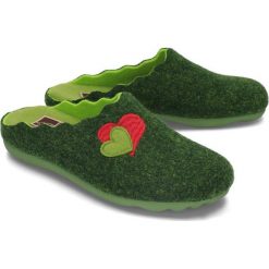 MANITU 320597-7 grun, kapcie damskie. Kapcie damskie Manitu. Za 169,90 zł.