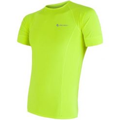 Sensor Koszulka Męska Coolmax Fresh Yellow L. Żółte koszulki męskie Sensor, s, bez wzorów, z krótkim rękawem. W wyprzedaży za 99,00 zł.