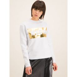 Bluza MSGM 2841MDM96 207299. Białe bluzy damskie MSGM, l, bez wzorów, z bawełny, bez rękawów, bez kaptura. W wyprzedaży za 449,00 zł.