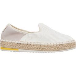 Gant Carol Espadryle Biały. Białe espadryle damskie GANT, bez wzorów, ze skóry, bez obcasa. Za 399,95 zł.