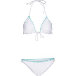Bielizna damska: Bikini z trójkątnymi miseczkami (2 części) bonprix biały