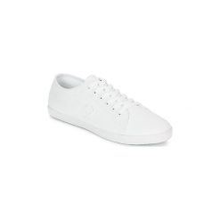 Buty Fred Perry KINGSTON TWILL. Białe trampki męskie Fred Perry, bez wzorów, bez zapięcia. Za 286,30 zł.