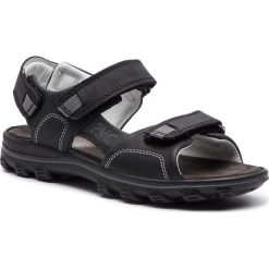 Sandały PRIMIGI - 3396133 D Nero. Czarne sandały chłopięce Primigi, ze skóry, bez zapięcia. Za 249,00 zł.