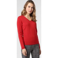 Brookshire - Sweter damski, czerwony. Czerwone swetry damskie brookshire, s, bez wzorów, z bawełny, bez rękawów, bez kaptura. Za 129,95 zł.