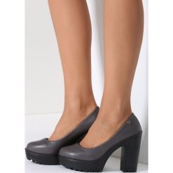 Buty ślubne damskie: Szare Czółenka Alluring Airness