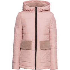 Kurtka pikowana bonprix stary jasnoróżowy. Różowe kurtki damskie bonprix, bez wzorów, retro, z kapturem. Za 139,99 zł.