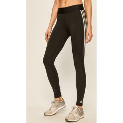 Adidas Performance - Legginsy. Czarne spodnie damskie adidas Performance, s, z nadrukiem, z elastanu. Za 169,90 zł.