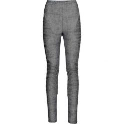 Legginsy biker bonprix czarny "used". Czarne spodnie damskie bonprix. Za 34,99 zł.