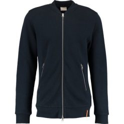 Kardigany męskie: Knowledge Cotton Apparel QUILTED ZIP Kardigan total eclipse