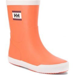 Kalosze HELLY HANSEN - Nordvik 111-99.227 Pumpkin/Off White (Matte). Pomarańczowe kalosze damskie marki Helly Hansen, bez wzorów, z gumy. W wyprzedaży za 149,00 zł.