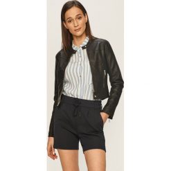 Tally Weijl - Kurtka. Czarne kurtki damskie TALLY WEIJL, m, bez wzorów, z elastanu, krótkie. W wyprzedaży za 129,90 zł.