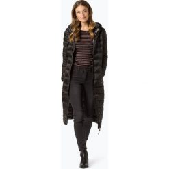 Esprit Casual - Płaszcz puchowy damski, czarny. Czarne płaszcze damskie marki Esprit Casual, w paski, z puchu, eleganckie. Za 579,95 zł.