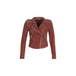Kurtki skórzane Vero Moda VMROYCE. Pomarańczowe kurtki damskie Vero Moda, xs, bez wzorów, bez kaptura. Za 351,20 zł.