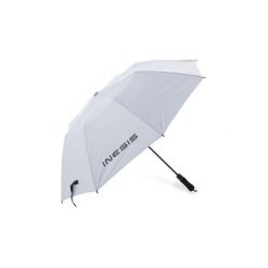Parasol do golfa ProFilter S. Czarne parasole INESIS, bez wzorów. Za 39,99 zł.