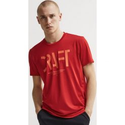 Męski T-shirt CRAFT Eaze Mesh. Czerwone t-shirty męskie Craft, m, bez wzorów, ze skóry, bez kołnierzyka. Za 67,99 zł.