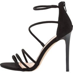 Rzymianki damskie: Office HARNESS Sandały na obcasie black