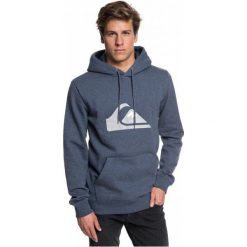 Quiksilver Bluza Męska Big Logo Hood M Otlr Byjh Navy Blazer Heather L. Brązowe bluzy męskie rozpinane Quiksilver, l, z materiału, z kapturem. W wyprzedaży za 189,00 zł.
