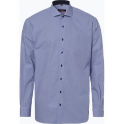 Eterna Modern Fit - Koszula męska łatwa w prasowaniu, niebieski. Niebieskie koszule męskie Eterna Modern Fit, m, bez wzorów, bez kołnierzyka, bez rękawów. Za 249,95 zł.