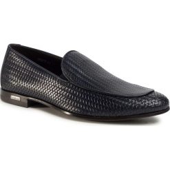 Półbuty BALDININI - 096717XBUFA101010XXX Blu. Niebieskie buty wizytowe męskie Baldinini, bez wzorów, ze skóry, eleganckie, bez zapięcia. Za 1799,00 zł.