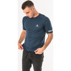 Salomon Koszulka męska Agile SS Tee Dress Blue r. M (398625). Niebieskie t-shirty męskie marki Salomon, m. Za 90,77 zł.