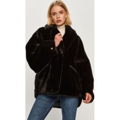 Pinko - Płaszcz. Czarne kurtki damskie Pinko, s, z haftami, z poliesteru, klasyczne, krótkie. Za 1669,00 zł.