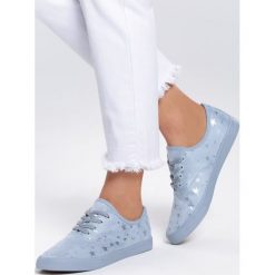 Niebieskie Tenisówki Tip It Back. Niebieskie trampki i tenisówki damskie Renee, bez wzorów, na sznurówki. Za 49,99 zł.