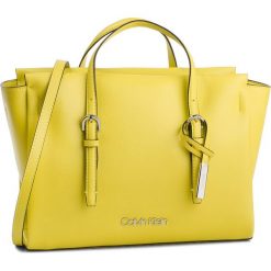 Torebka CALVIN KLEIN - Avant Small Tote K60K605007 315. Zielone torebki klasyczne damskie Calvin Klein, bez wzorów, ze skóry ekologicznej, klasyczne, bez dodatków. Za 699,00 zł.