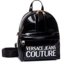 Plecak VERSACE JEANS COUTURE - E1VZABP4 71412 MI9. Czarne plecaki damskie Versace Jeans Couture, bez wzorów, z jeansu, klasyczne. Za 829,00 zł.