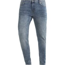 Cheap Monday HIM SPRAY Jeansy Slim Fit blue noise. Niebieskie rurki męskie Cheap Monday. W wyprzedaży za 199,20 zł.