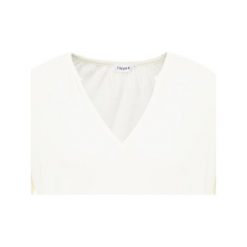 Filippa K GATHERED BLOUSE Bluzka z długim rękawem canvas. Białe bluzki damskie marki Filippa K, s, bez wzorów, z wiskozy, bez kołnierzyka, z długim rękawem. Za 629,00 zł.