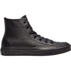 Converse - Trampki All Star. Czarne trampki i tenisówki damskie Converse, bez wzorów, ze skóry, bez zapięcia. Za 399,90 zł.