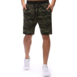 Spodenki i szorty męskie: Spodenki dresowe męskie woodland camo (sx0561)