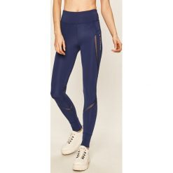 Tommy Sport - Legginsy. Niebieskie spodnie damskie Tommy Sport, s, bez wzorów, z elastanu. Za 379,90 zł.