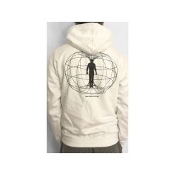 Energy White Hoodie. Białe bluzy męskie Mszz, xs, bez wzorów, bez kołnierzyka, bez rękawów, bez kaptura. Za 189,00 zł.