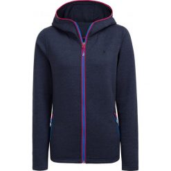 Bluza damska BLD602 - ciemny granat melanż - Outhorn. Czarne bluzy damskie z kieszeniami marki Outhorn, melanż. W wyprzedaży za 69,99 zł.