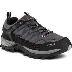 Trekkingi CMP - Rigel Low Trekking Shoes Wp 3Q54457 Grey U862. Szare trapery męskie CMP, ze skóry, bez zapięcia, trekkingowe. Za 359,00 zł.
