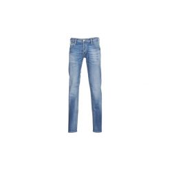 Jeansy slim fit Le Temps des Cerises 711. Niebieskie jeansy męskie marki Le Temps Des Cerises, m, bez wzorów. Za 439,00 zł.