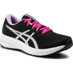 Buty ASICS - Patriot 12 1012A705 Black/Pure Silver. Czarne buty sportowe damskie Asics, bez wzorów, z tworzywa sztucznego, sportowe, do biegania. Za 259,00 zł.