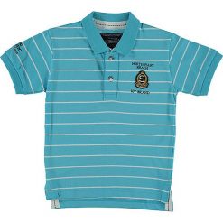 T-shirty chłopięce: Koszulka polo w kolorze turkusowym