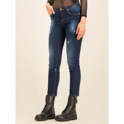 Jeansy Slim Fit John Richmond Acid Wash RWA19354JE. Niebieskie jeansy damskie John Richmond, bez wzorów, z elastanu. W wyprzedaży za 379,00 zł.