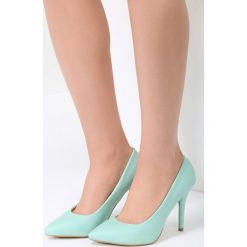 Miętowe Szpilki Bluebird Fly. Zielone szpilki marki vices, z materiału. Za 59,99 zł.