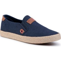 Espadryle CROSS JEANS - FF1R4039C Navy. Niebieskie espadryle męskie Cross Jeans, bez wzorów, z jeansu. Za 119,00 zł.