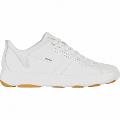 Geox Męskie tenisówki U Nebu la Y White U948FA-00046-C1000 (rozmiar 46). Białe trampki męskie Geox, bez wzorów, bez zapięcia. W wyprzedaży za 420,00 zł.