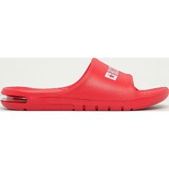 Big Star - Klapki. Czerwone klapki damskie BIG STAR, bez wzorów, z gumy, bez obcasa, na obcasie. W wyprzedaży za 59,90 zł.