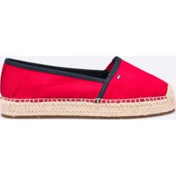 Tommy Hilfiger - Espadryle. Szare tomsy damskie TOMMY HILFIGER, z gumy. W wyprzedaży za 239,90 zł.