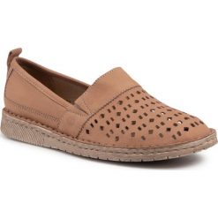 Półbuty JOSEF SEIBEL - Sofie 27 71827 557 230 Creme. Pomarańczowe półbuty damskie Josef Seibel, na co dzień, bez wzorów, ze skóry, bez obcasa, na płaskiej podeszwie, bez zapięcia. Za 319,00 zł.
