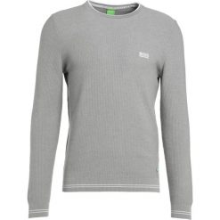 Swetry klasyczne męskie: BOSS Green ROME Sweter grey melange