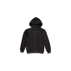 Bluza męska z kieszeniami, z kapturem, rozpinana sportowa. Czarne bejsbolówki męskie TXM, m, z kapturem. Za 39,99 zł.